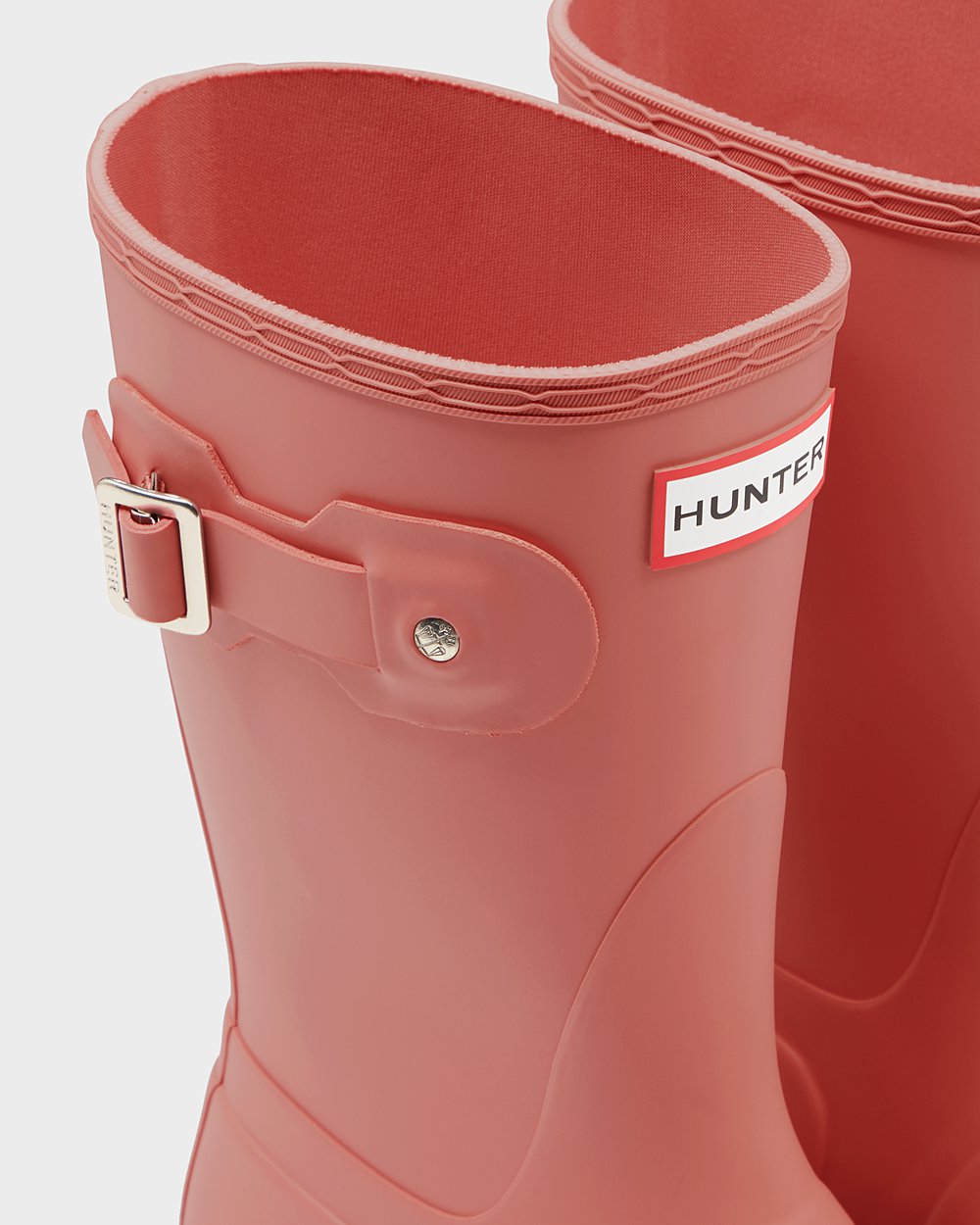 Botas De Cortas Original Hunter Mujer - Rosas - 684912YVA